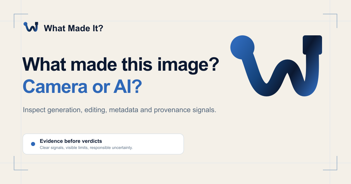 I got tired of black-box AI detectors giving fake 99% scores, so I built an evidence-first inspector